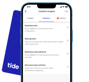 Tide Business Account Review: Discover if is a good fit for your company and business needs | Tide business loans app image 1